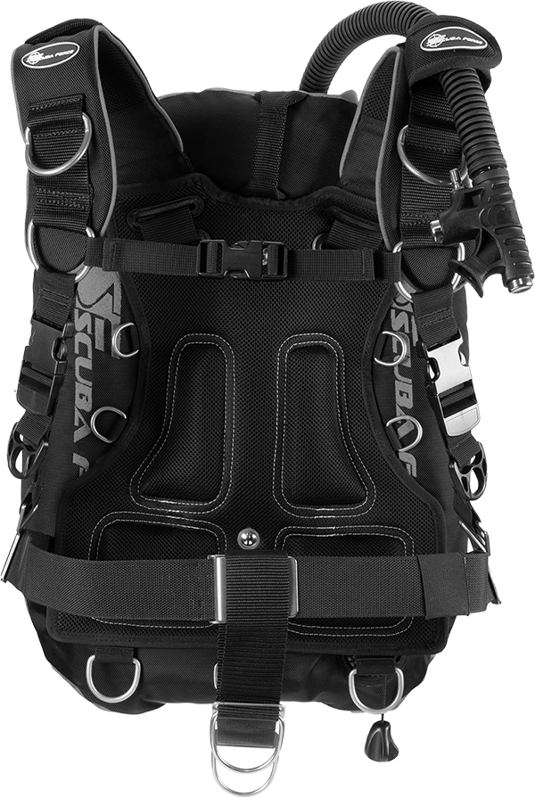Black Devil Comfort harness by ScubaForce